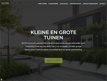 Tablet Screenshot of buytengewoon.nl